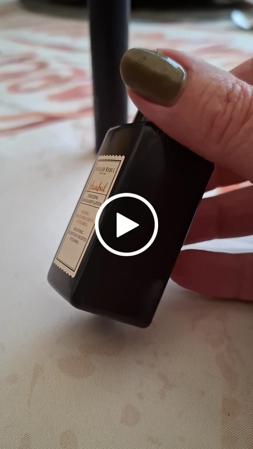 Customer video review of Istanbul Body Lotion 30ml
