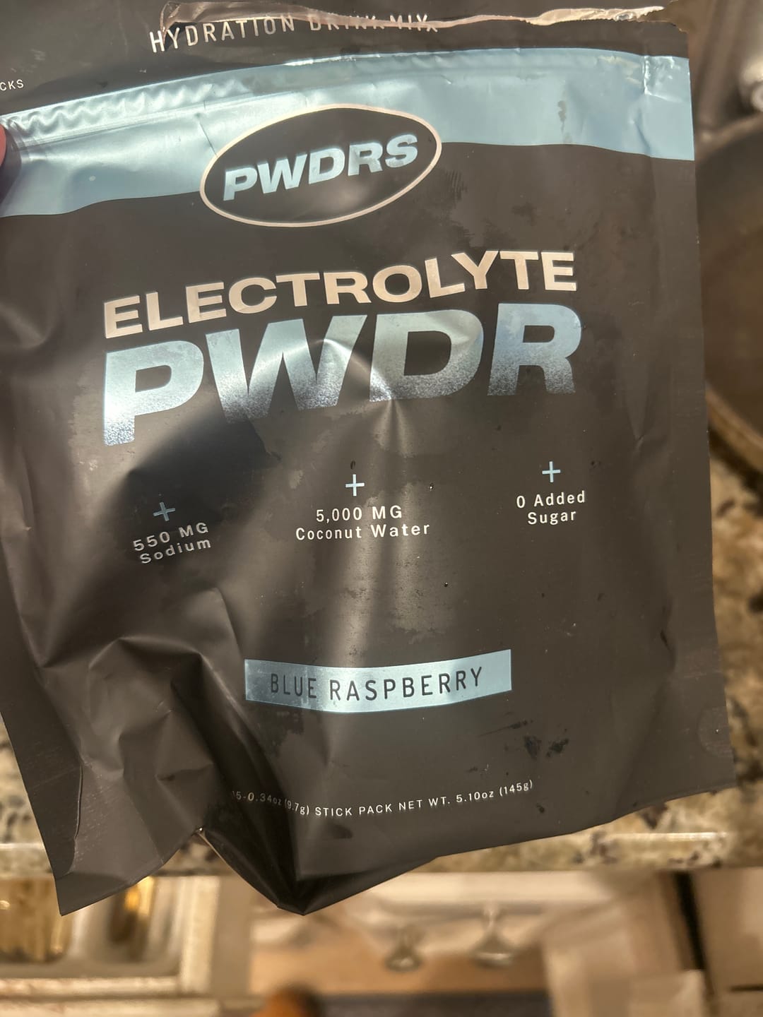 Customer photo review of ELECTROLYTE PWDR