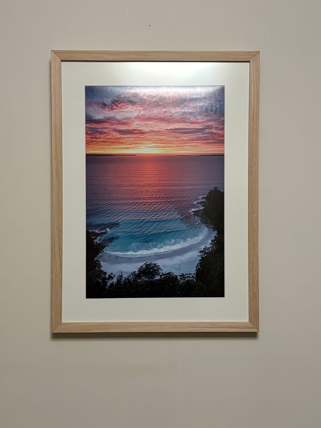 Customer photo review of Dreamy Mornings Blenheim Beach Vertical