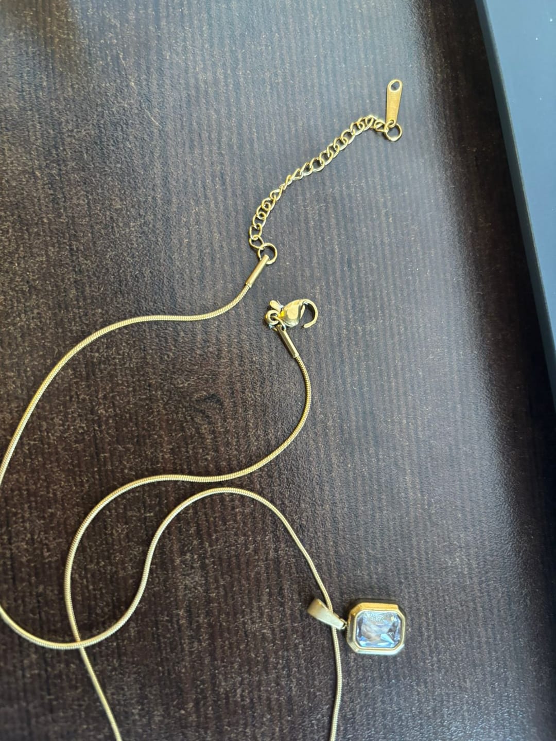 Customer photo review of Everyday Exquisite Yellow Stone Gold Necklace