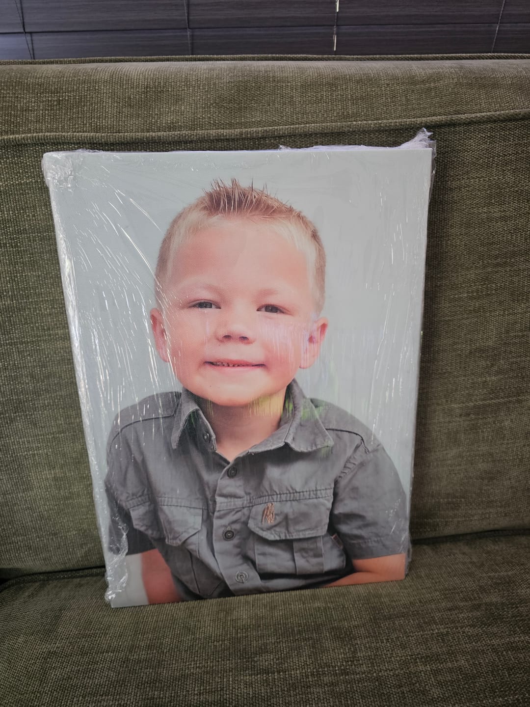 Customer photo review of 3 x A3 Canvas Combo