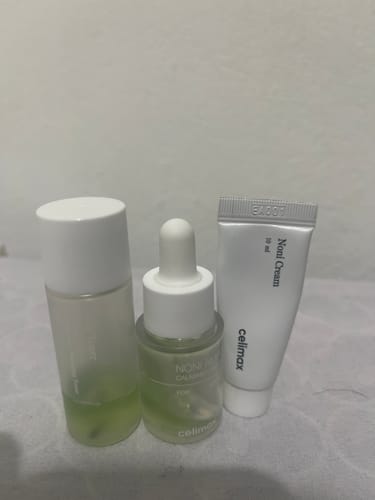 Customer photo review of Noni Starter Kit Calming + Radiance
