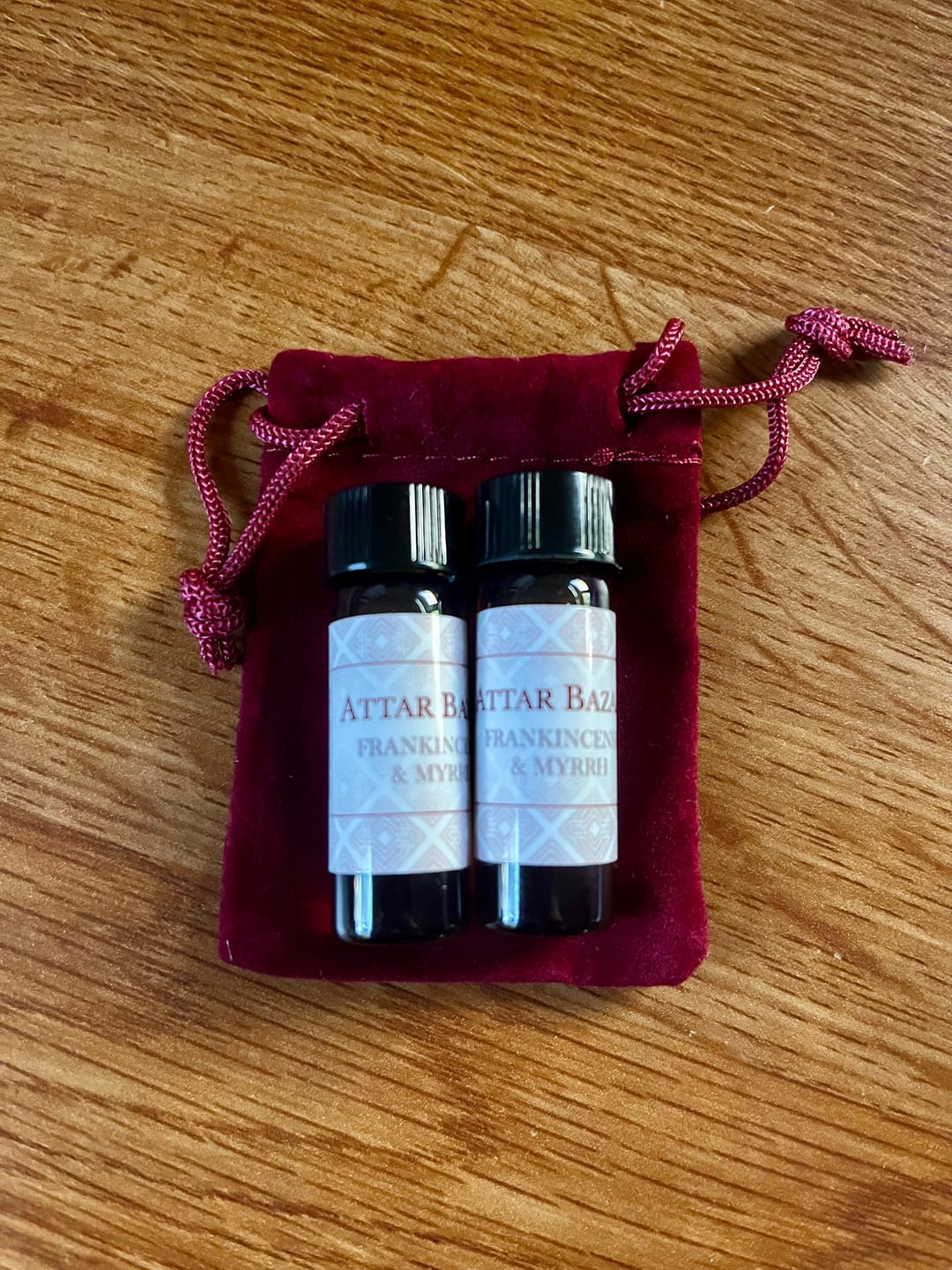 Customer photo review of Frankincense & Myrrh