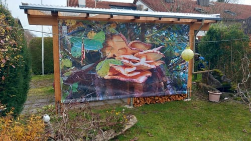 Customer photo review of Banner inkl. Druck