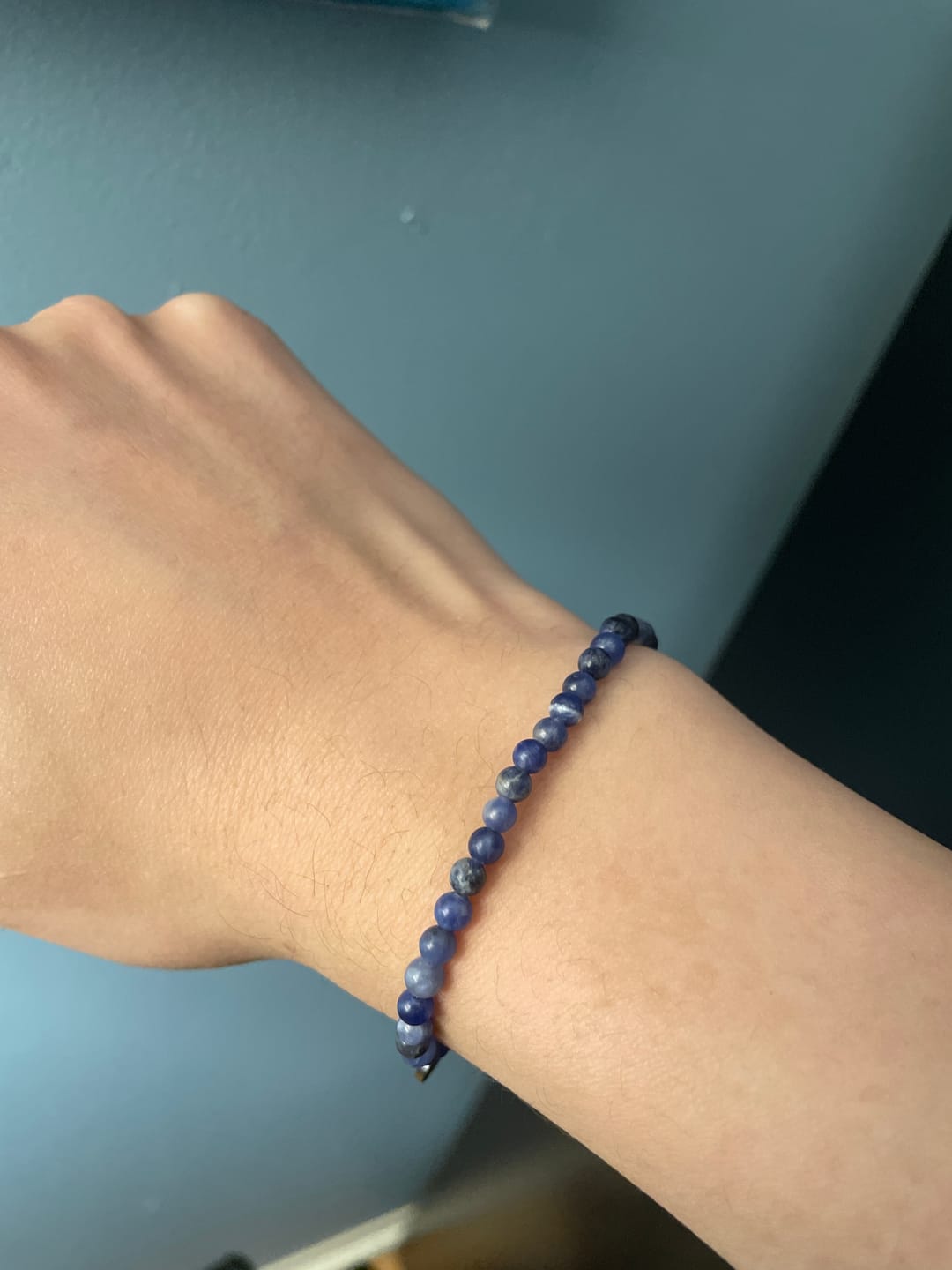 Customer photo review of Sodalite Bracelet Mini