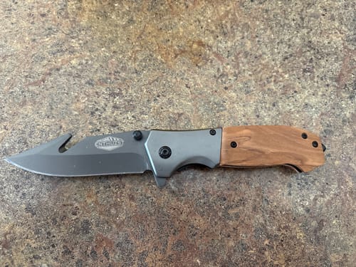 Customer photo review of HOLY GRAIL™ POCKET KNIFE