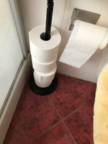 Customer photo review of 100% Bamboo Toilet Paper - 3ply -  40 meters