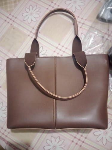 Customer photo review of Portland Tote Expresso