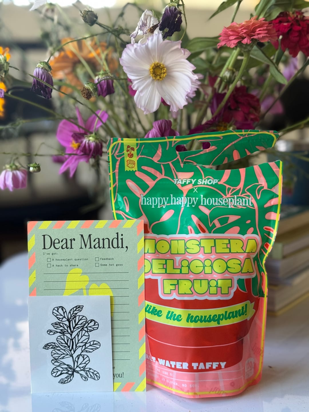 Customer photo review of Monstera Deliciosa Fruit Salt Water Taffy