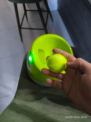 Customer photo review of Jirah Automatic Dog Ball Launcher™