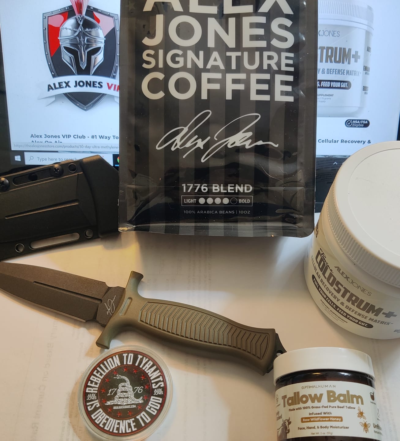 Customer photo review of Optimal Human - Grass-Fed Tallow Balm With Raw Honey