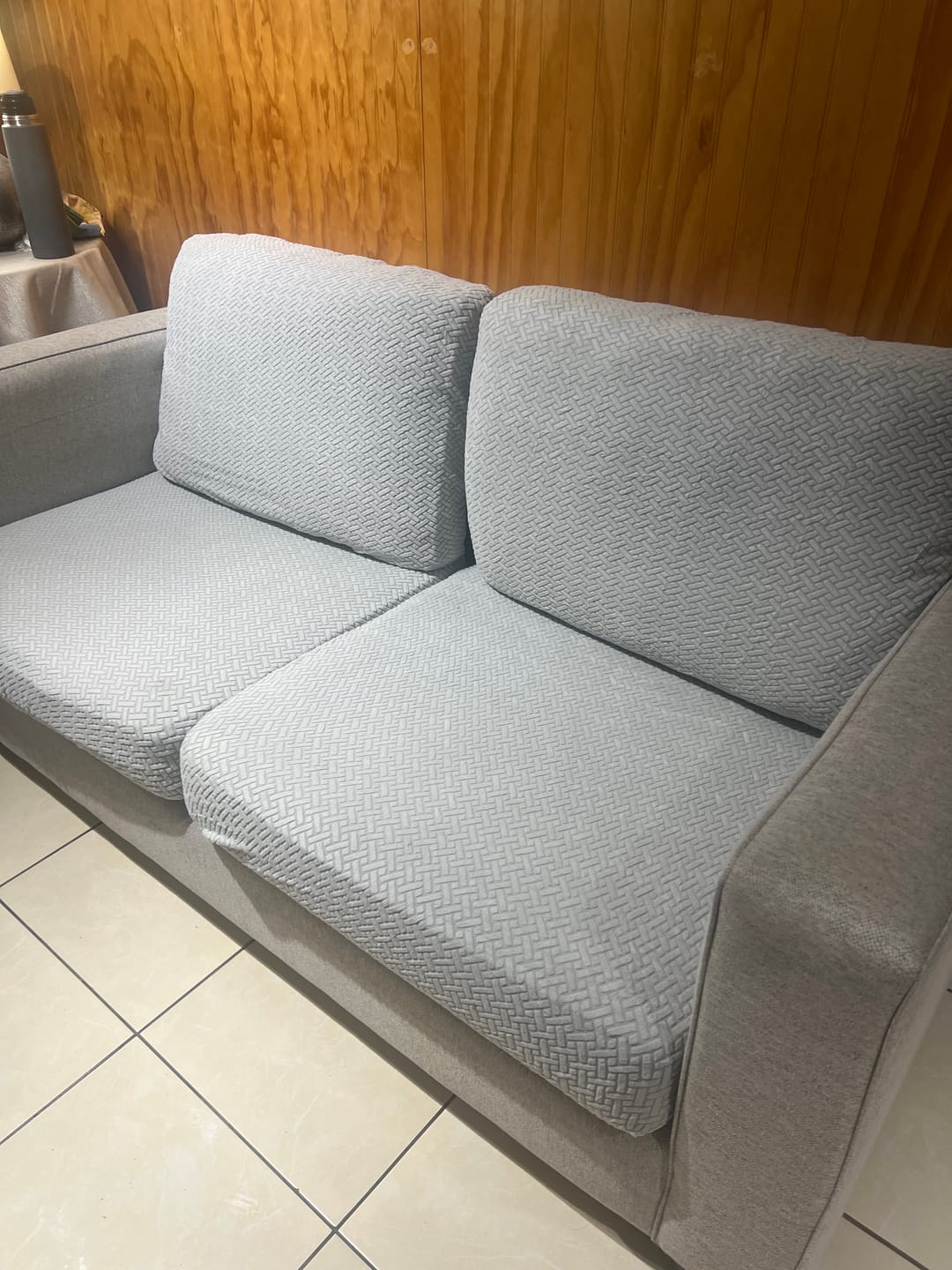 Customer photo review of Funda Mágica Cubre Sofá —  Renueva tu sofá en 2 minutos