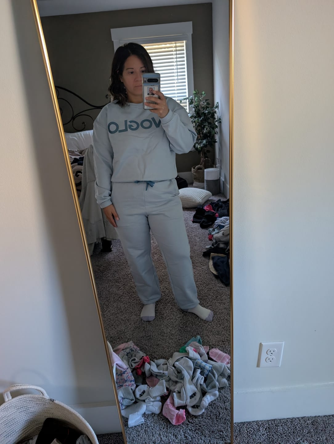 Customer photo review of Women's Lounge Sweatshirt