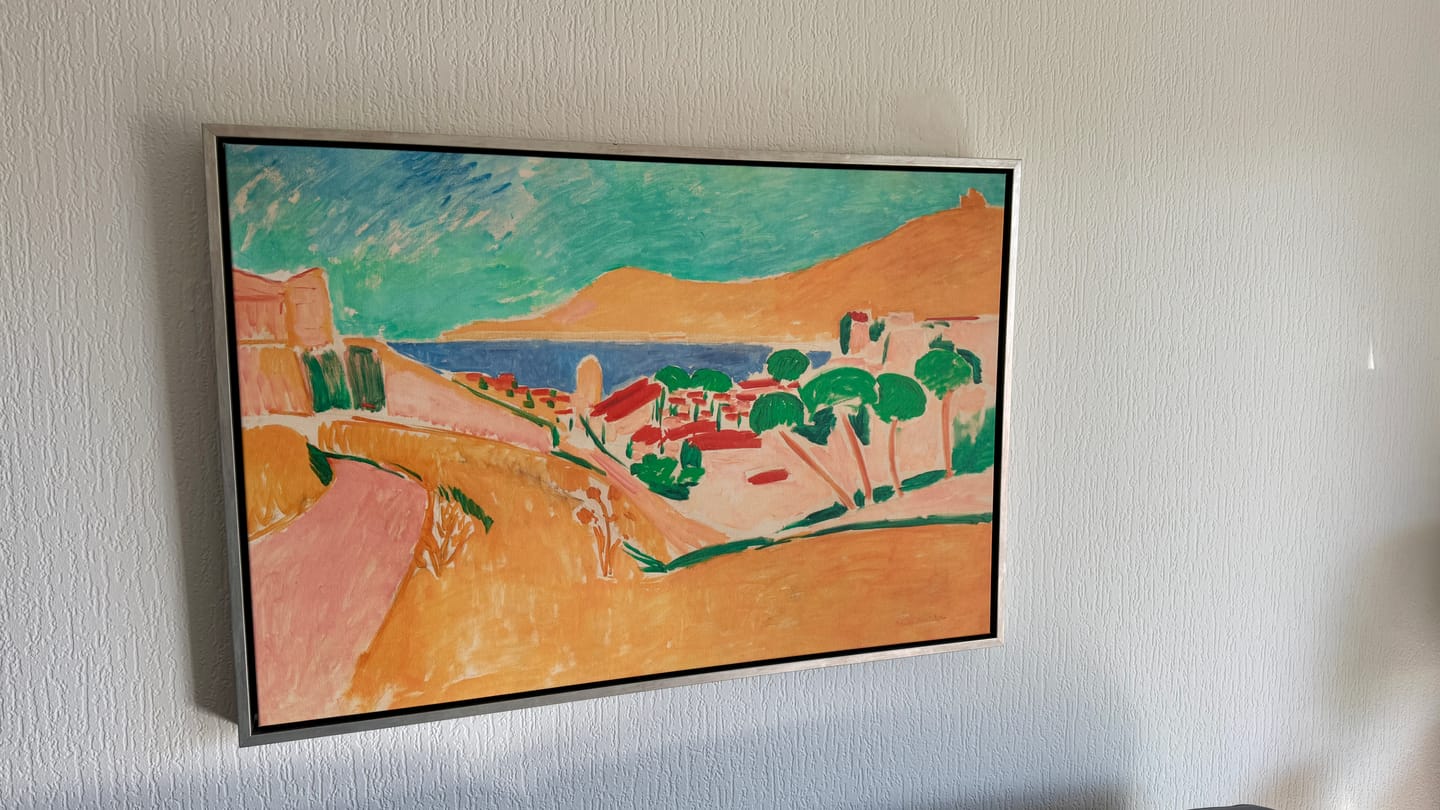 Customer photo review of Collioure en août (Collioure in August) by Henri Matisse, 1911