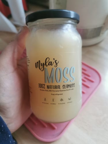 Customer photo review of Seamoss Gel (340ml)