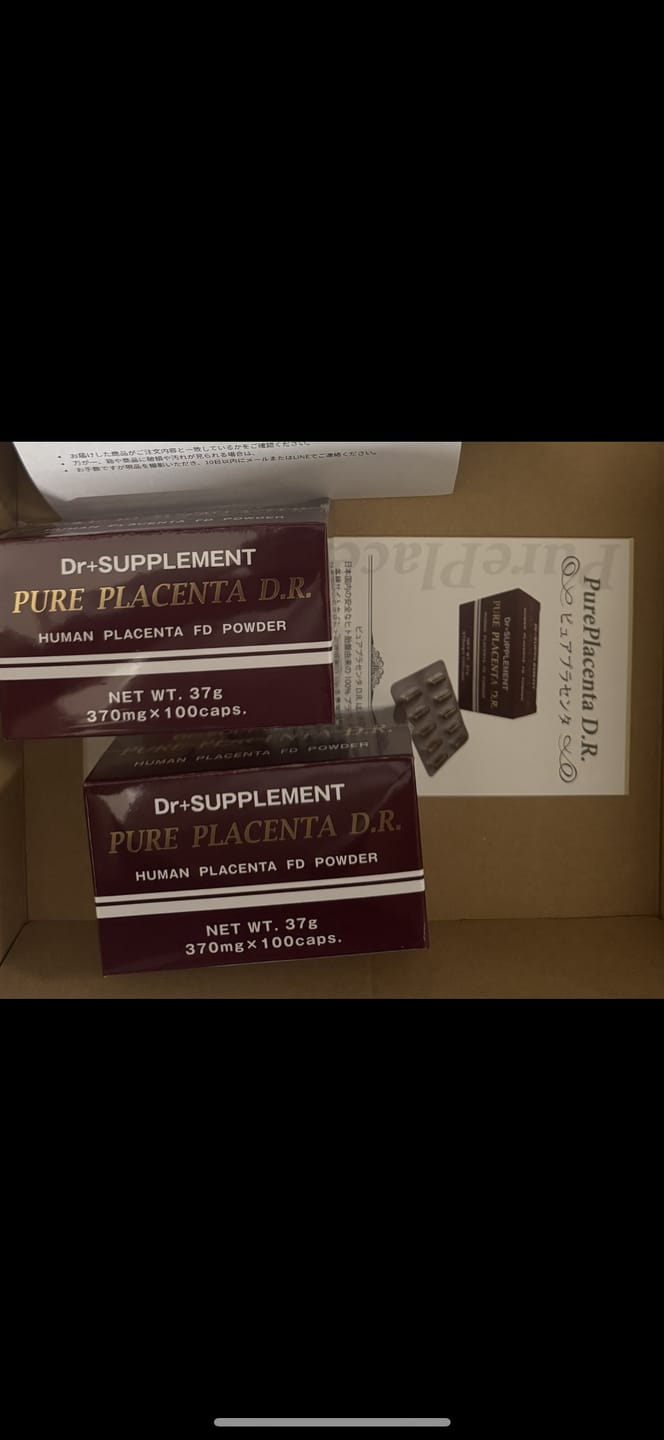 Customer photo review of ピュアプラセンタD.R.