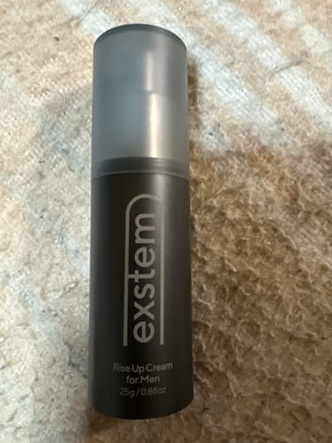 Customer photo review of exstem（エクステム）エクソソーム配合の男性用ケアクリーム