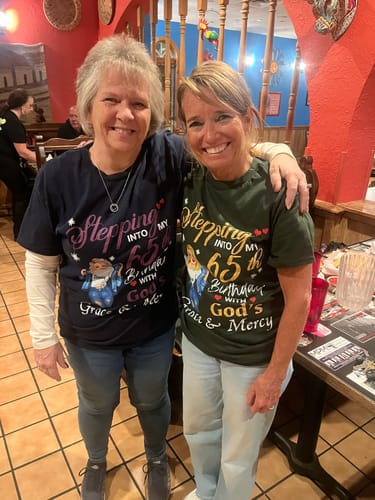 Customer photo review of 65th Birthday With God's Grace & Mercy