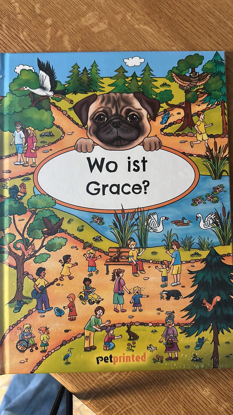 Customer photo review of Wo bist du? - Personalisiertes Hunde-Wimmelbuch
