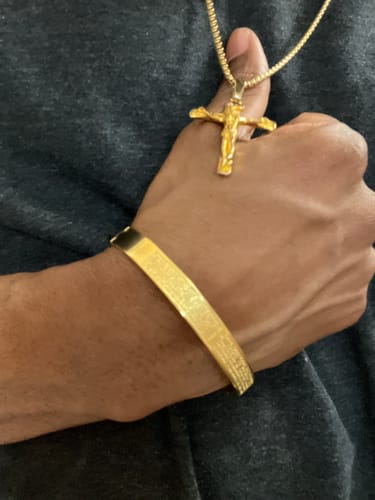 Customer photo review of Christianartworkshop Multicolor Lord's Prayer Bracelets with Cross: Strength in Every Verse