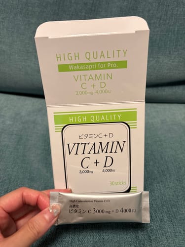 Customer photo review of ビタミンC+D -Wakasapri for Pro.