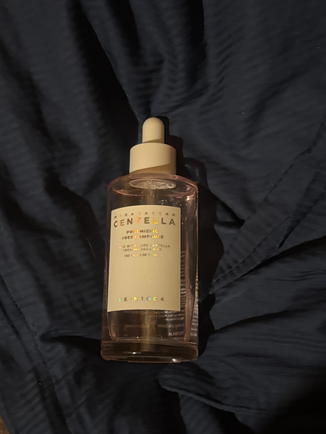 Customer photo review of Sebumu regulējoša ampula SKIN1004 Madagascar Centella Poremizing Fresh Ampoule