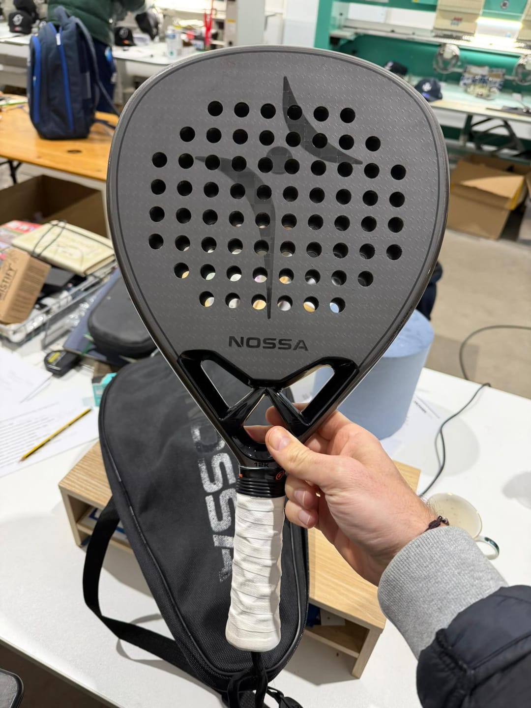 Customer photo review of NOSSA Core Racket