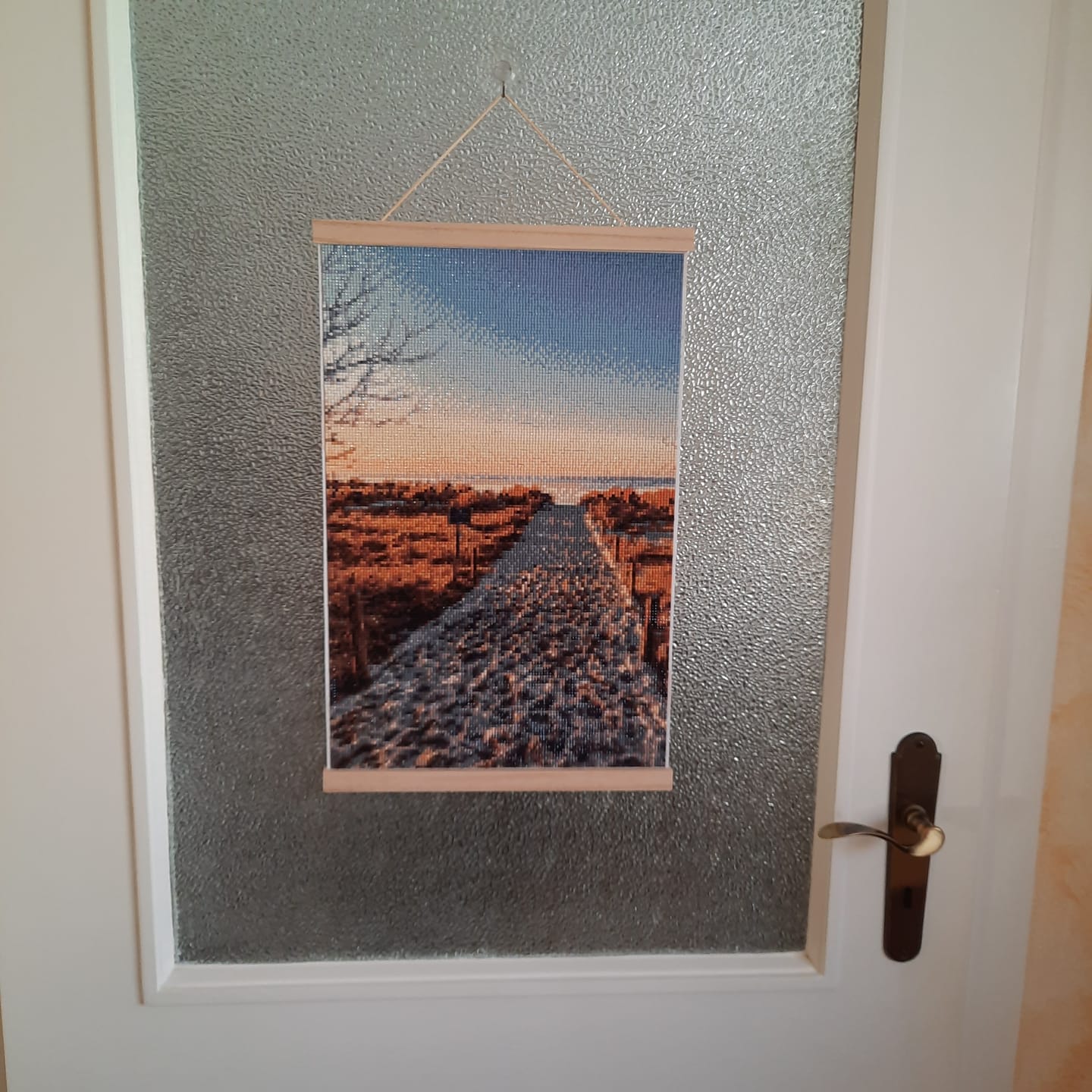 Customer photo review of Holzrahmen mit Magnetverschluss für Diamond Painting