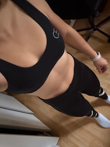 Customer photo review of LUXE Core Sport-BH - Deep Black