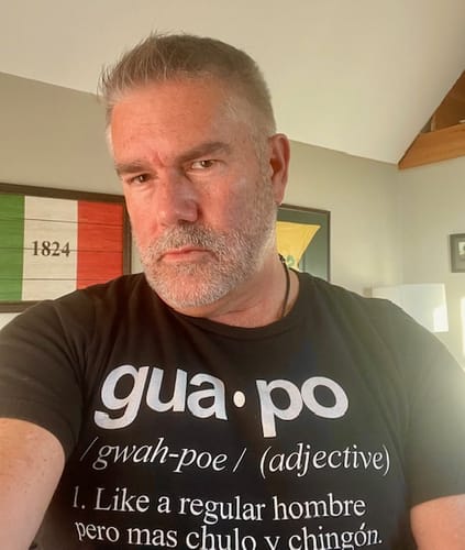 Customer photo review of The Definition Of Guapo Old School Classic Tee