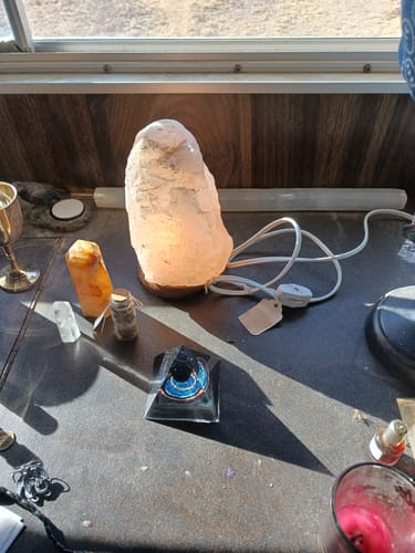 Customer photo review of The Obsidian Heart Orgone Pyramid