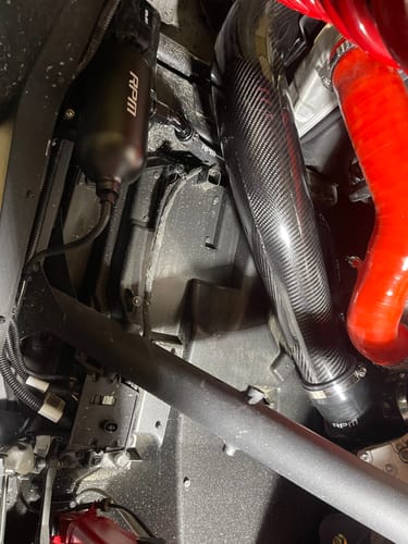 Customer photo review of RPM Can-Am Maverick R Carbon Fiber High Flow Intake System