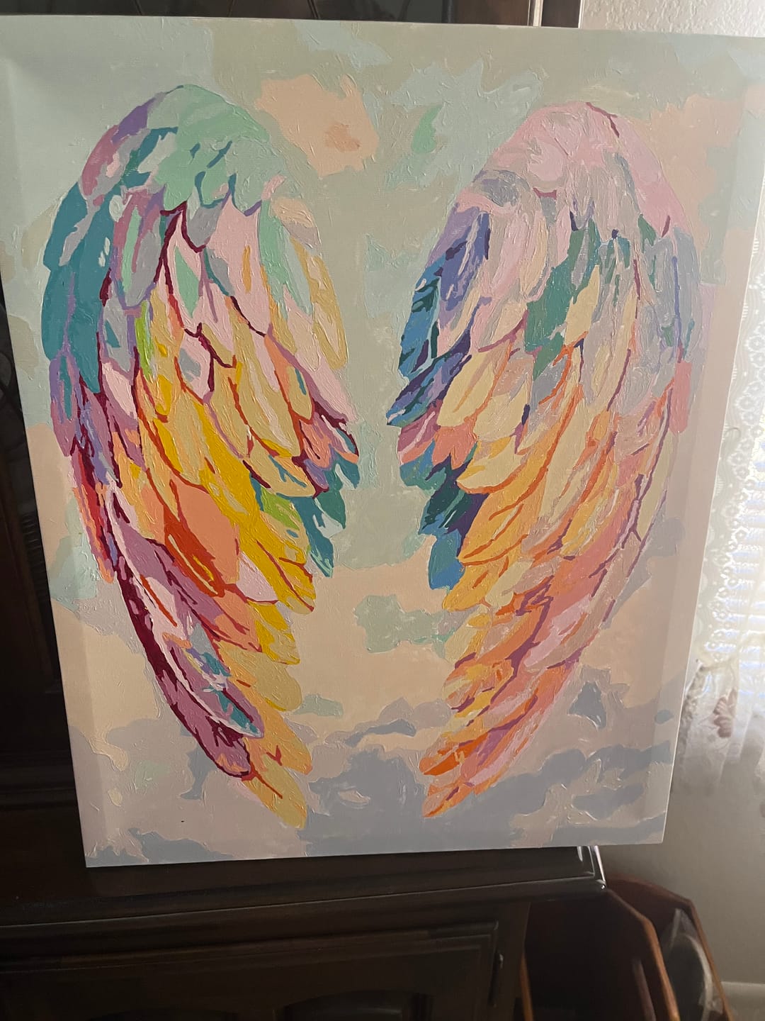 Customer photo review of Angel Wings