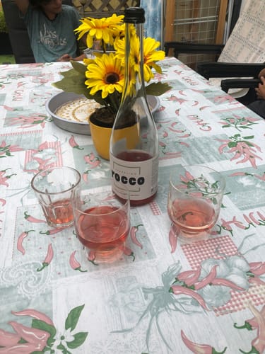 Customer photo review of Sparkling Rocco 750 ml