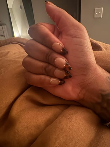 Customer photo review of Custom Nails