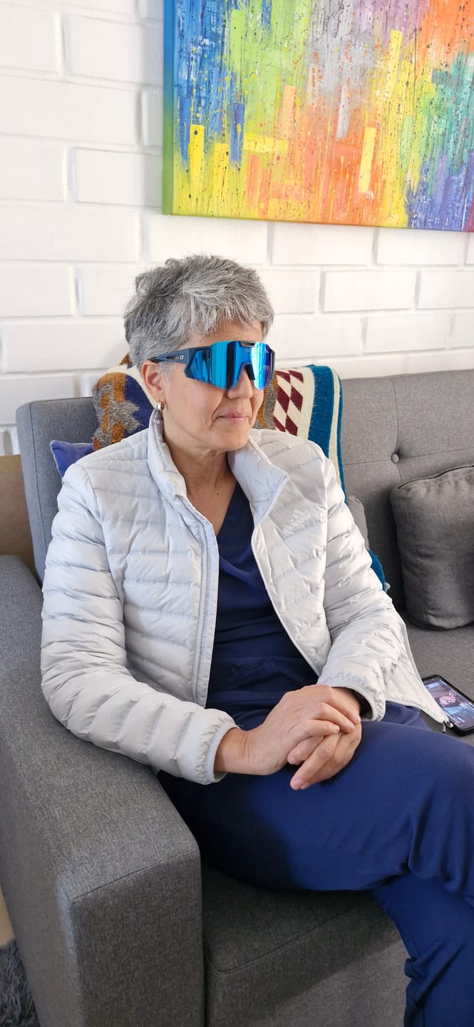Customer photo review of Lentes Polarizados LS-350 Lameda