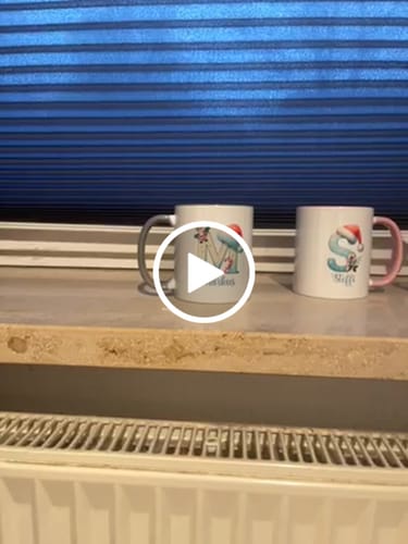 Customer video review of Tasse Personalisiert - Weihnachtstasse 2