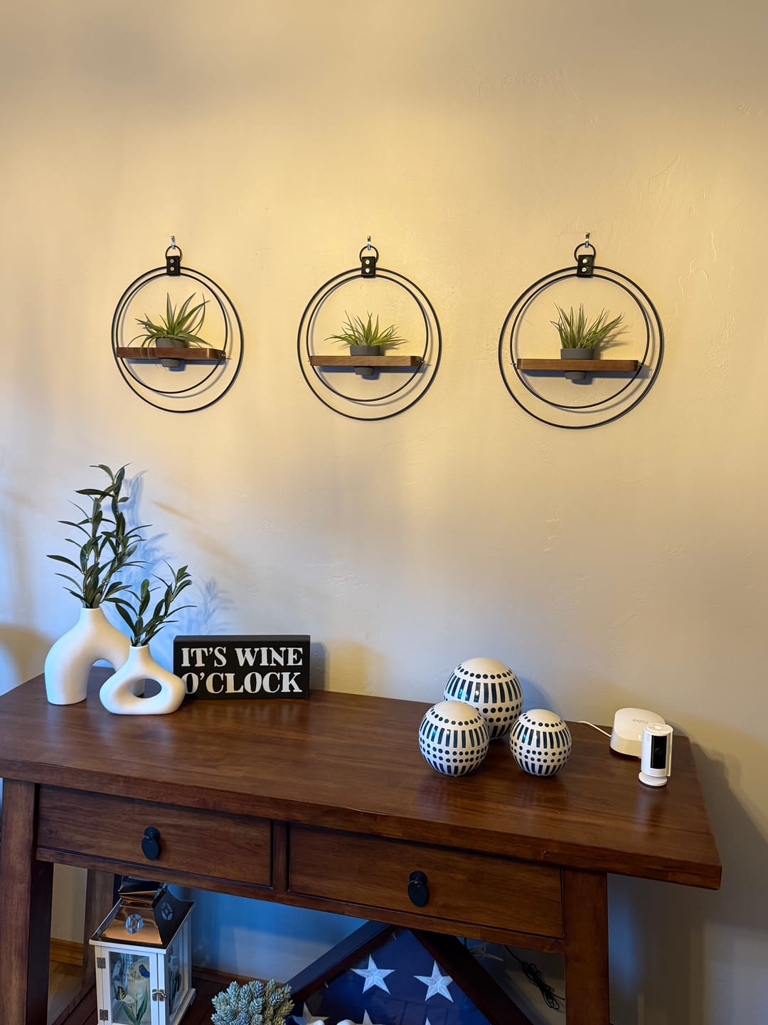 Customer photo review of Air Plant Shelf + Pot Trio