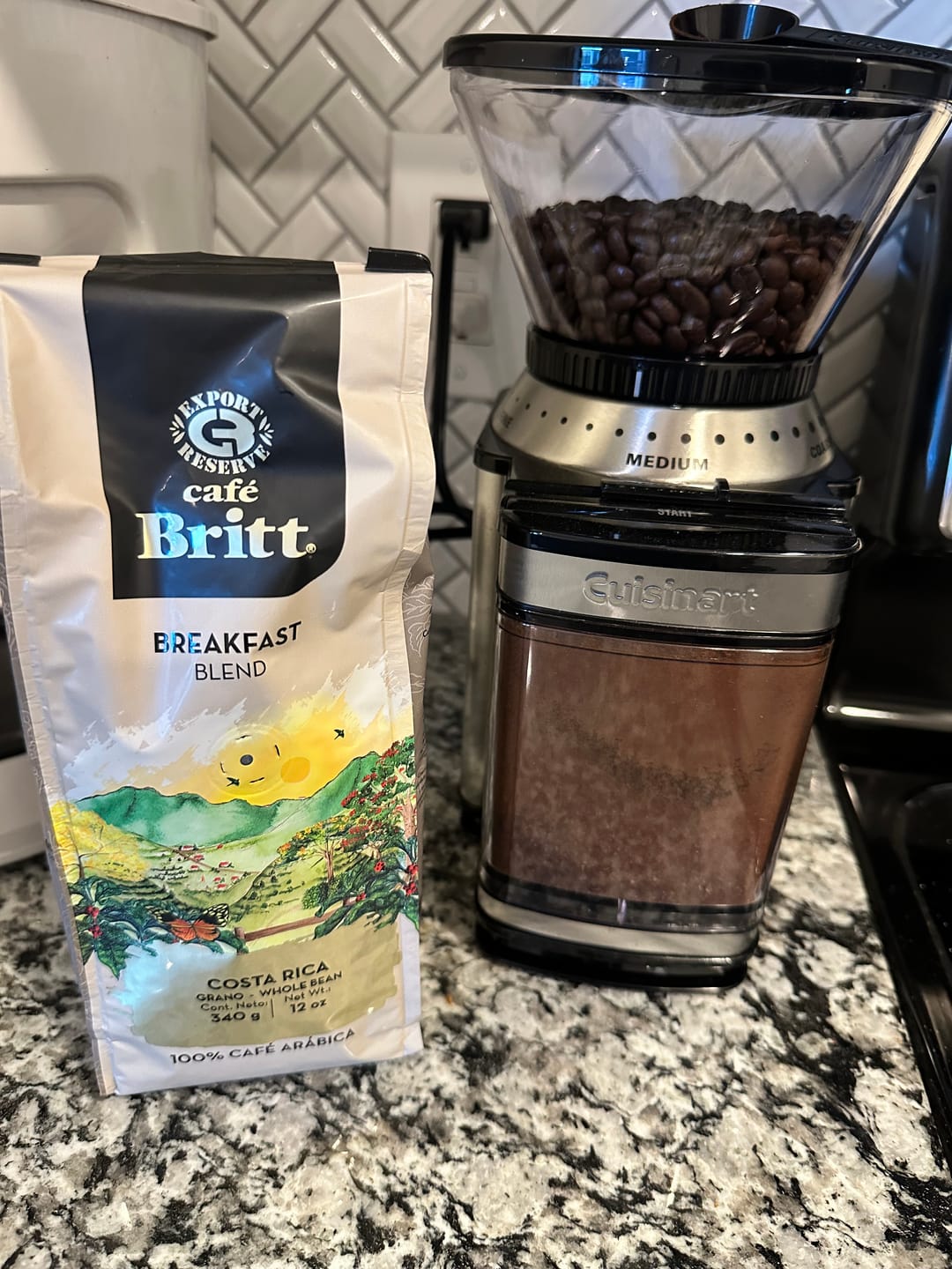 Customer photo review of COSTA RICAN BREAKFAST BLEND COFFEE