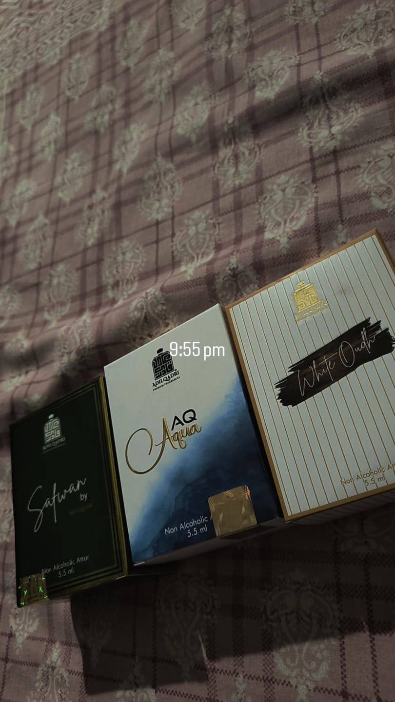 Customer photo review of AQ Aqua Luxury Attar Perfume