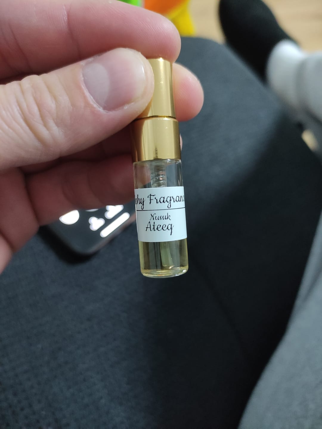 Customer photo review of Nusuk Ateeq 3 ml Probe