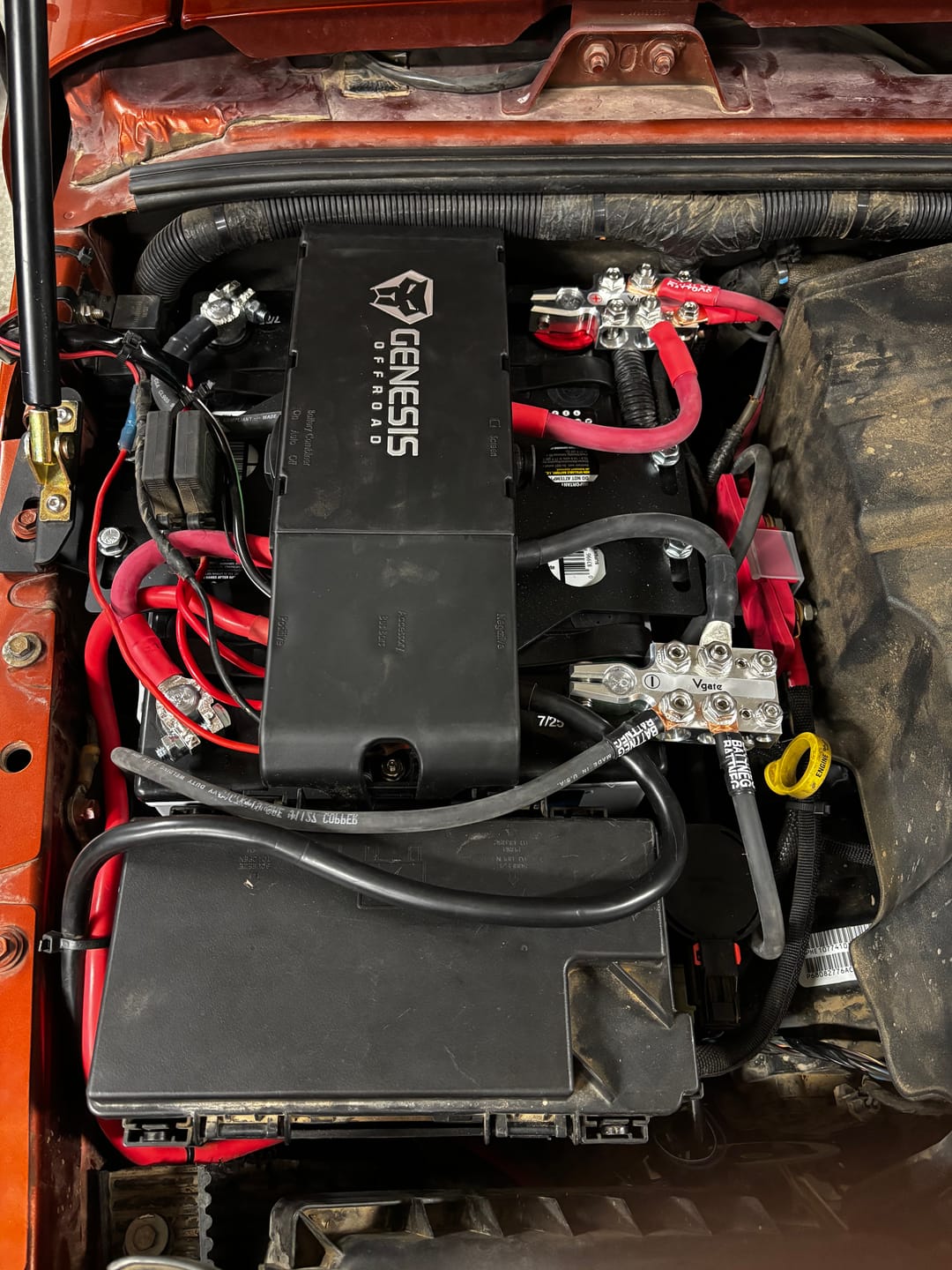 Customer photo review of 2007-2018 Jeep Wrangler JK Gen 3 Dual Battery System