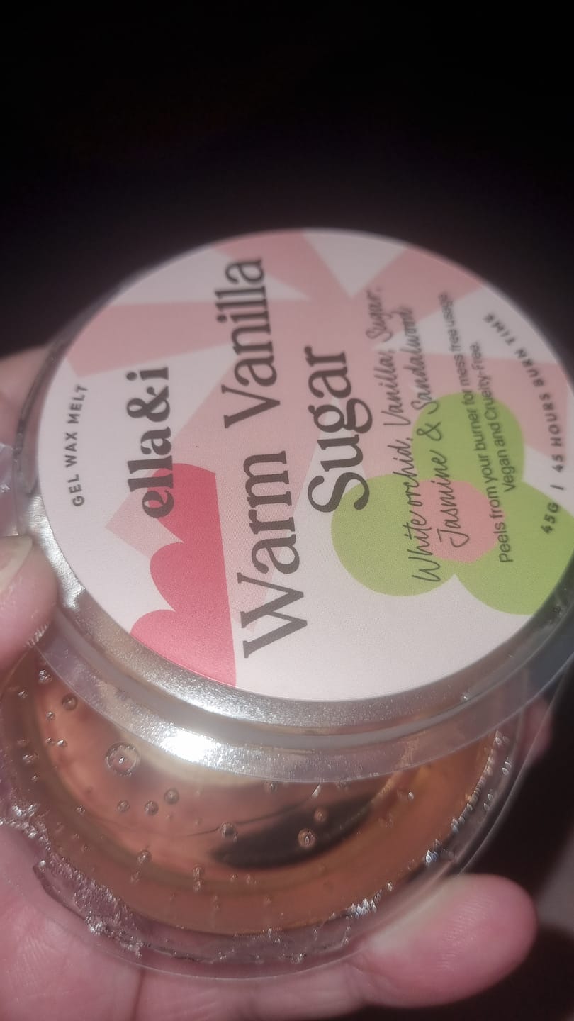 Customer photo review of Warm Vanilla Sugar Gel Melt