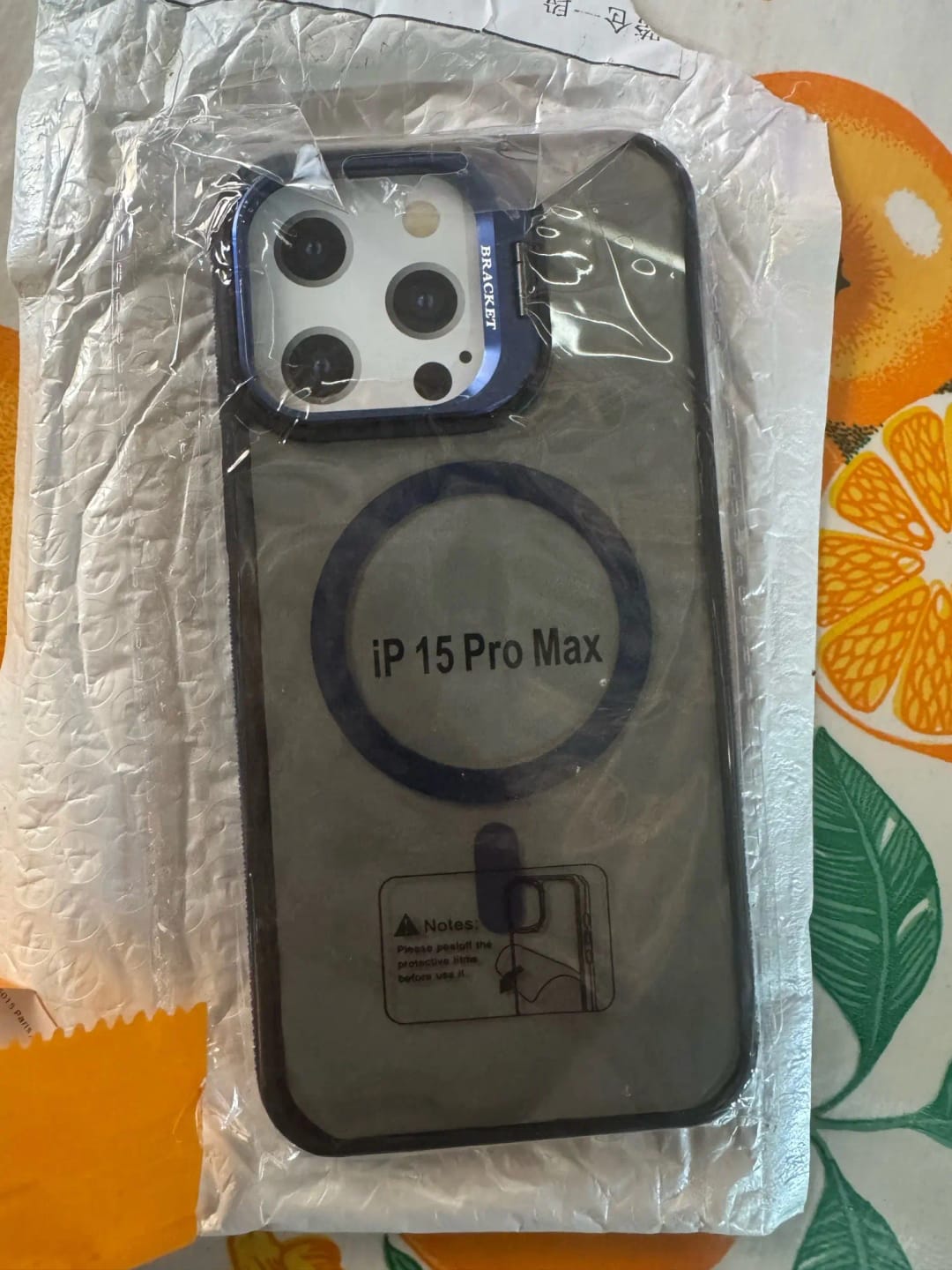 Customer photo review of LuxuryKase Matte Magnetic Cover Transparent Magsafe Kickstand Stand Phone Case For iPhone & Samsung Series