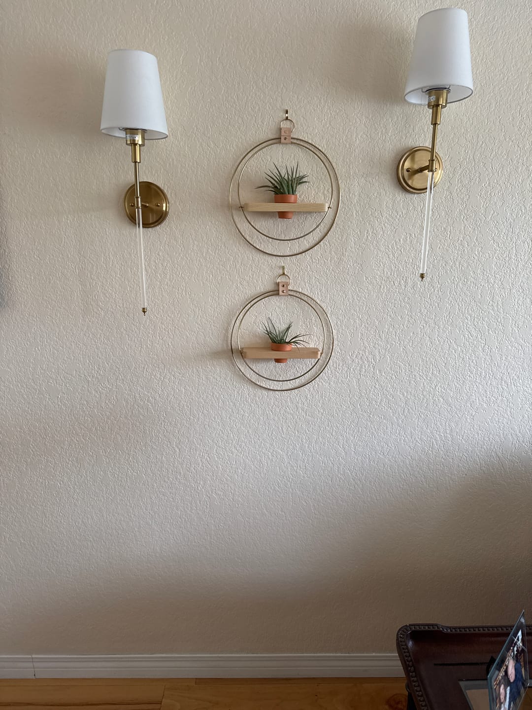 Customer photo review of Air Plant Shelf + Pot