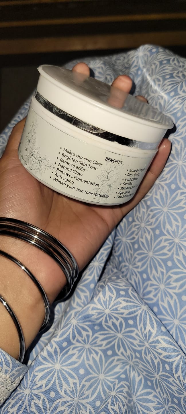 Customer photo review of Rice, Potato & Saffron Serum Facewash