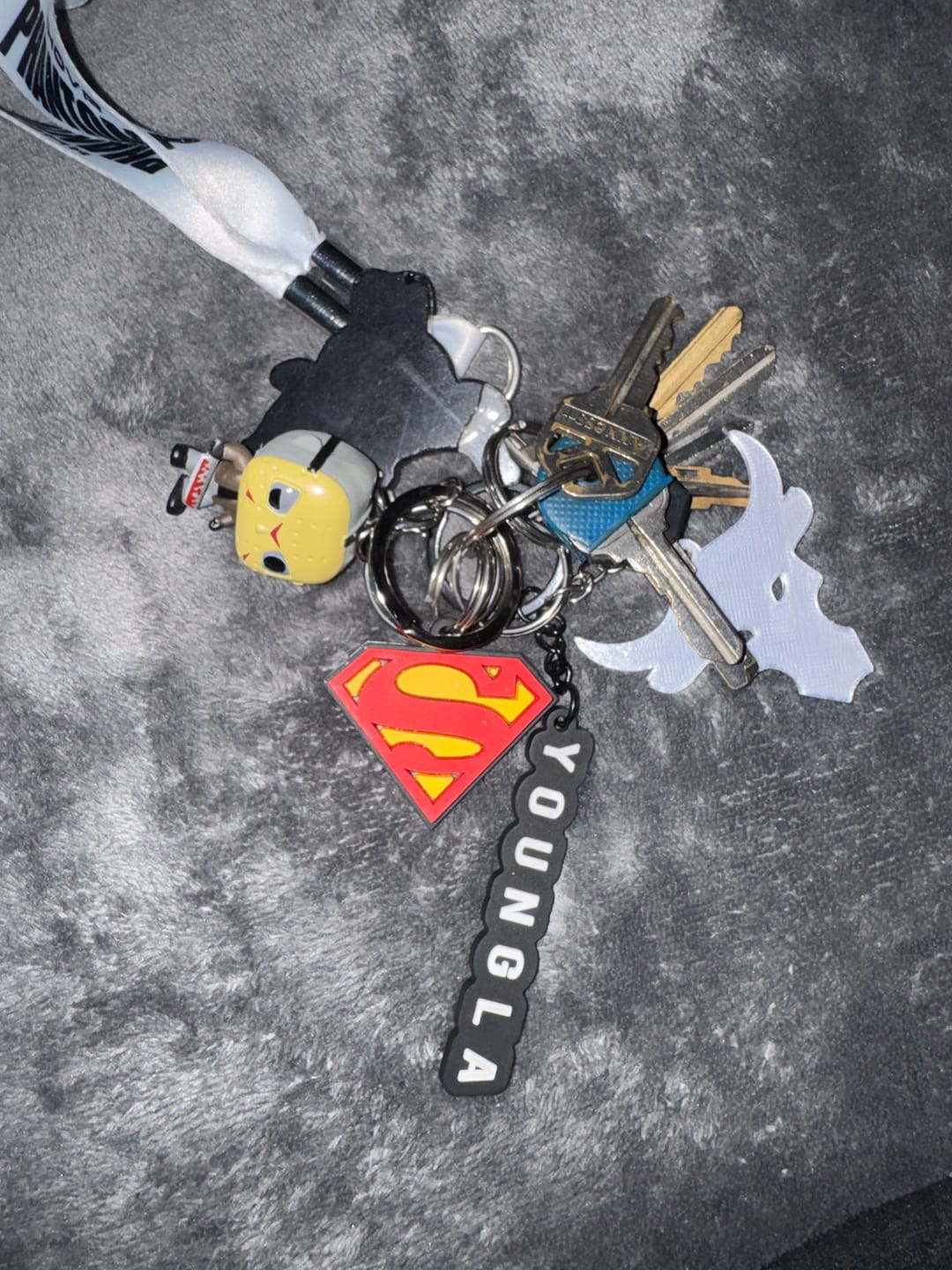 Customer photo review of 931 YoungLA Keychains