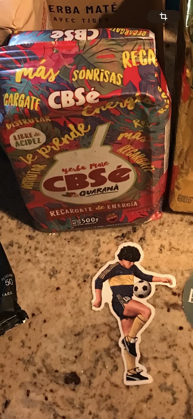 Customer photo review of Cbsé Energia Guarana - Yerba Maté 0,5 Kg