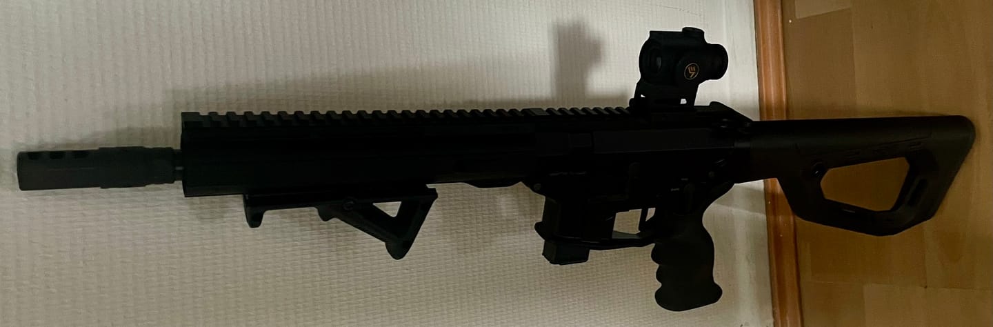 Customer photo review of Vector Optics SCPS-M10 Paragon 1X18 Mini Prism Scope