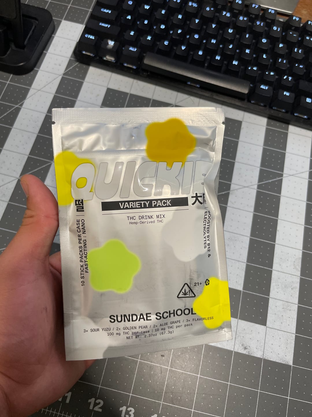 Customer photo review of Quickies Variety Pack